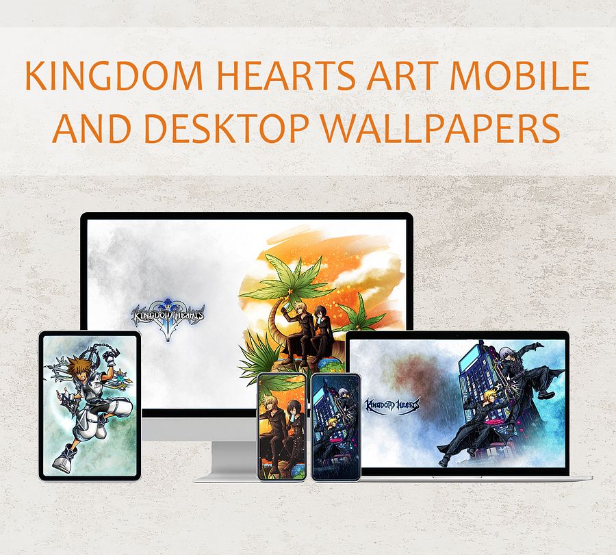 (20+ designs) Kingdom Hearts art Wallpapers designs Pack (more than 150 images in total) product image (7)