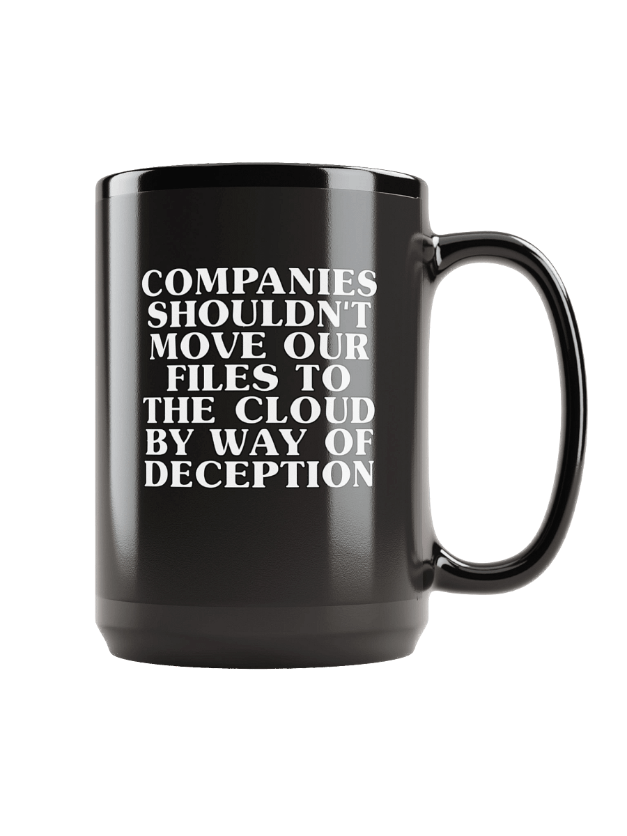 companys shouldn't move our files to the cloud by way of deception product image (1)