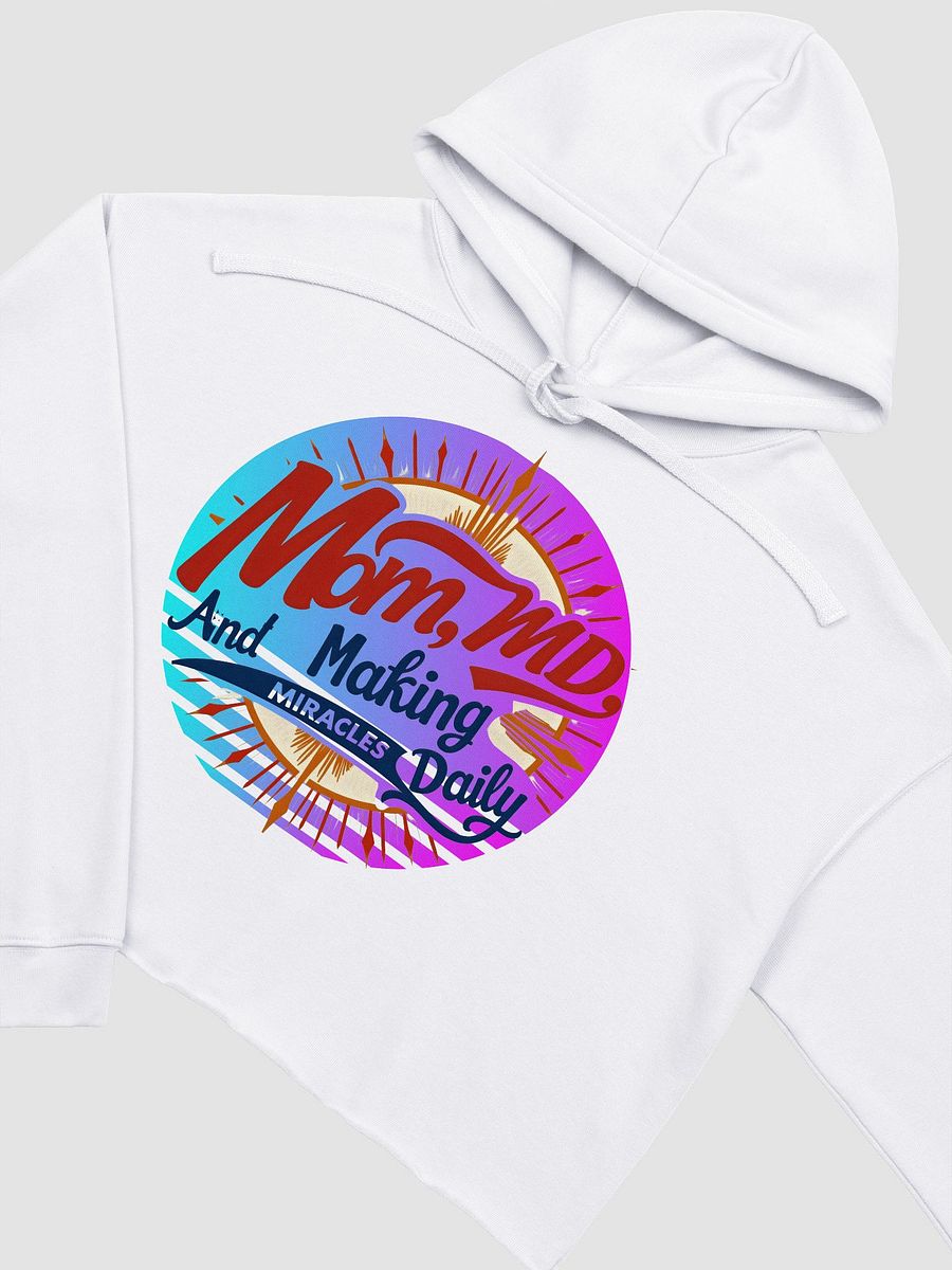 Miracle Mom Crop Hoodie product image (22)