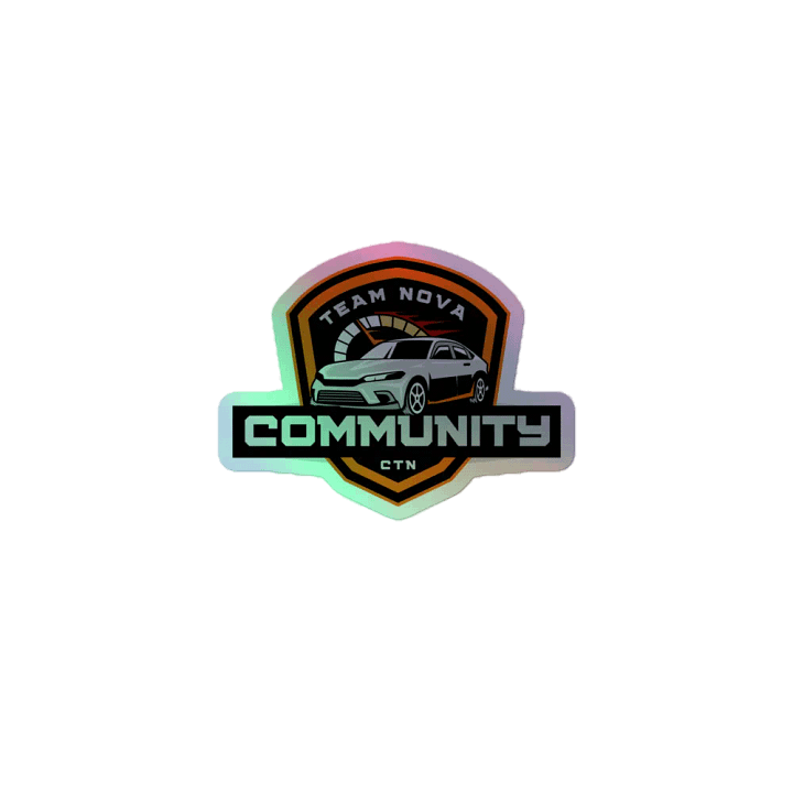 Team Nova Holographic Car Sticker Set product image (1)