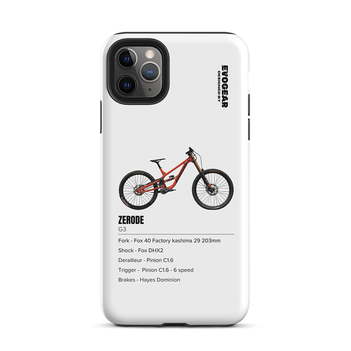 White Zerode G3 iPhone Case product image (51)