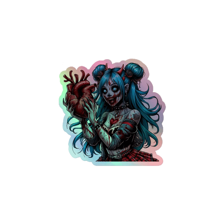 Zombae holographic sticker product image (1)