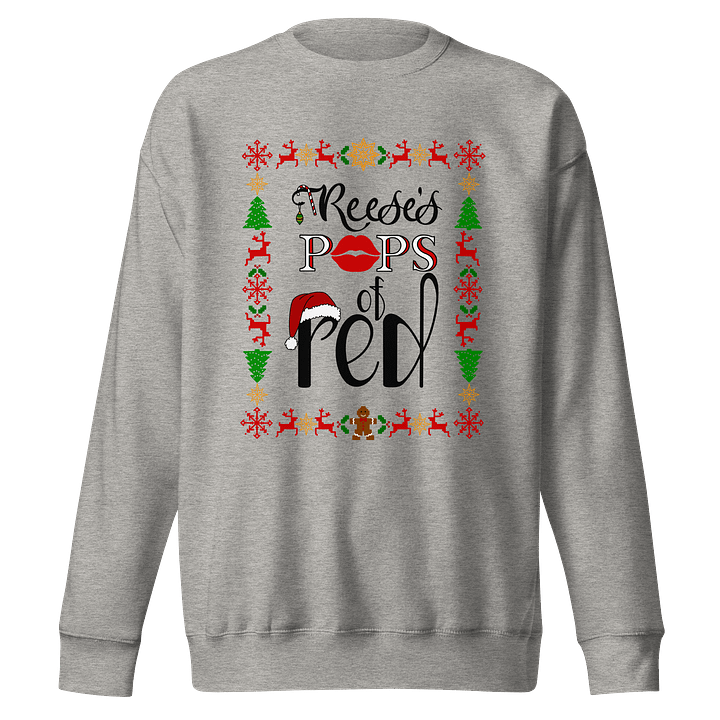 Pop of Red Christmas Sweatshirt product image (3)