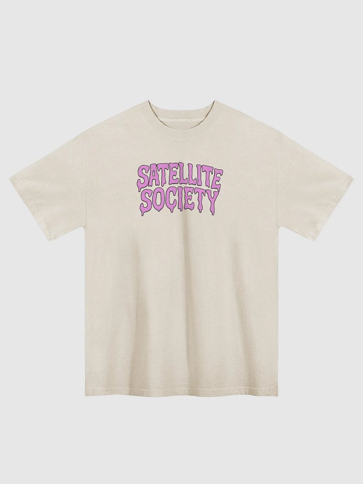 Chewing Bubble Gum Oversized Faded Tee product image (1)