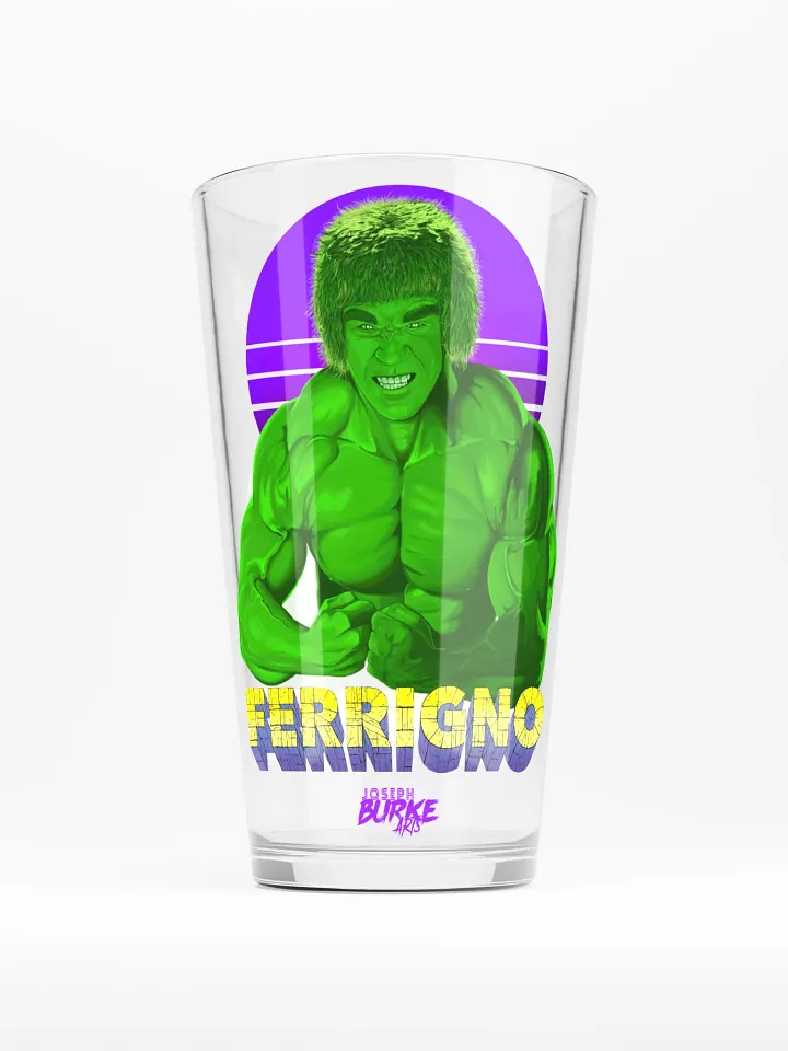 Lou Ferrigno's Hulk Pint Glass product image (2)