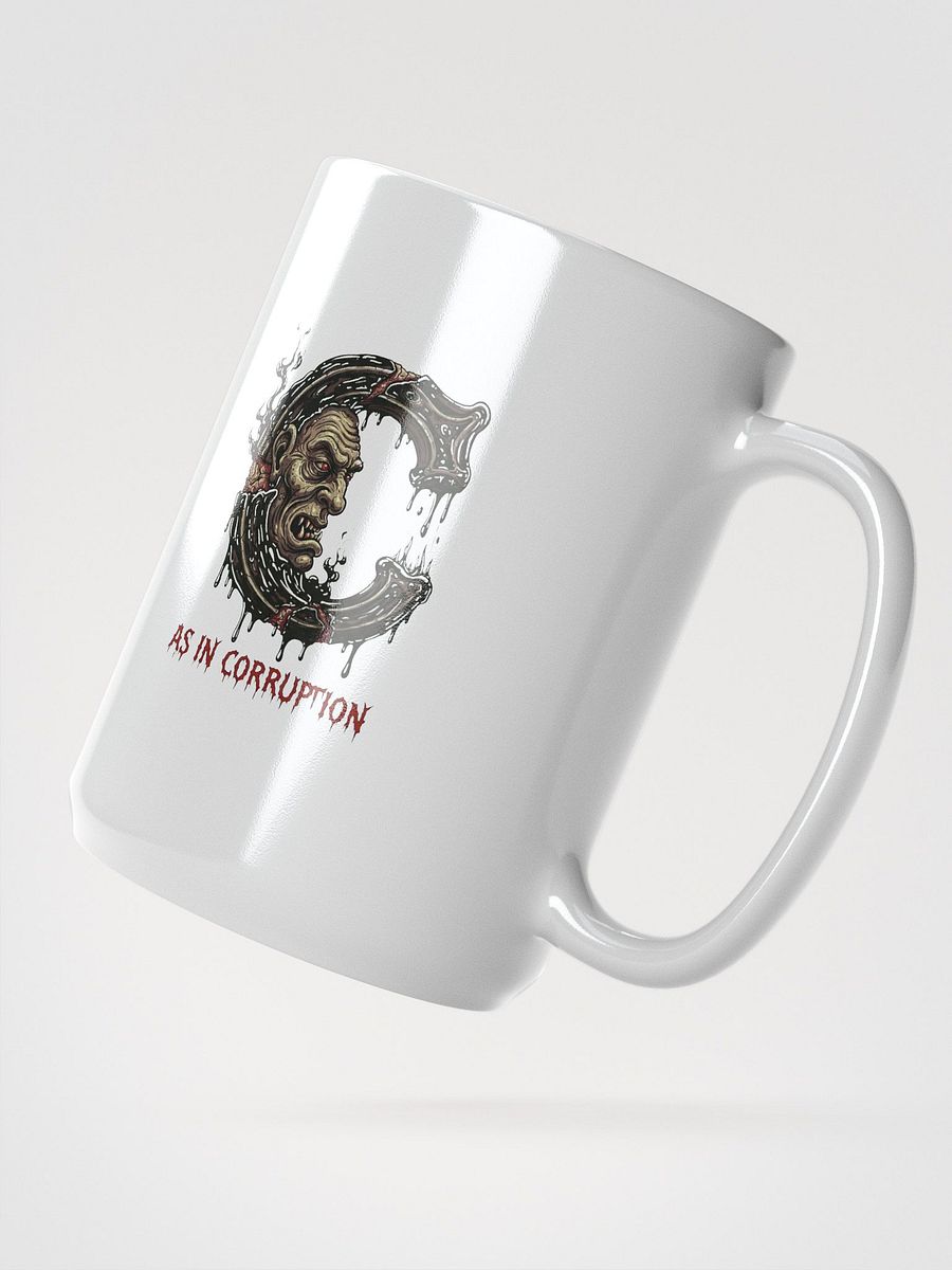 C as in corruption mug product image (2)