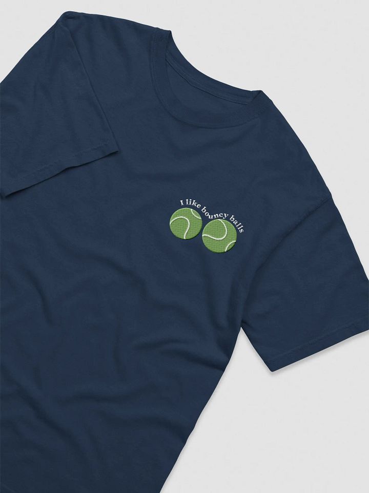 Fun Tennis Balls Embroidery Tee product image (1)