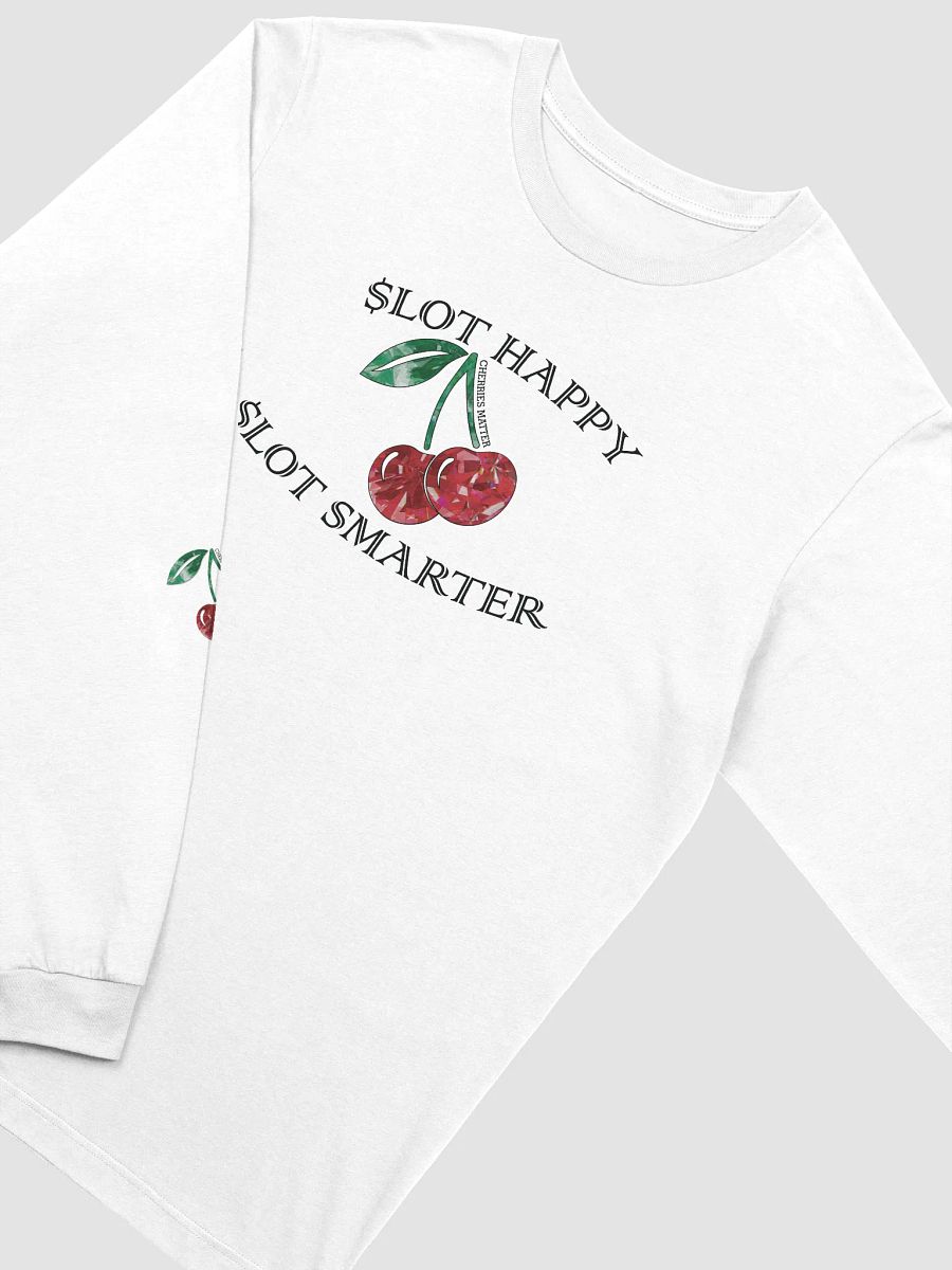 Slot Happy, Slot Smarter Bella+Canvas Supersoft Long Sleeve Cherry Tee product image (14)