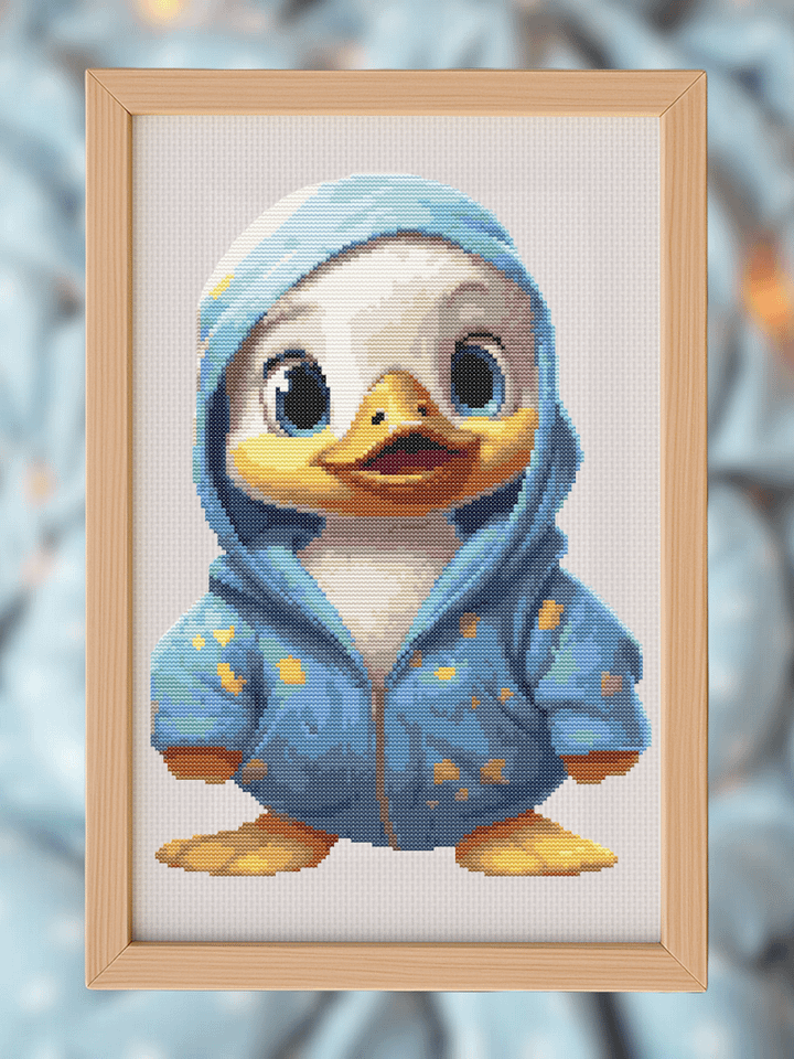 Cozy Quacks Cross Stitch Pattern product image (1)