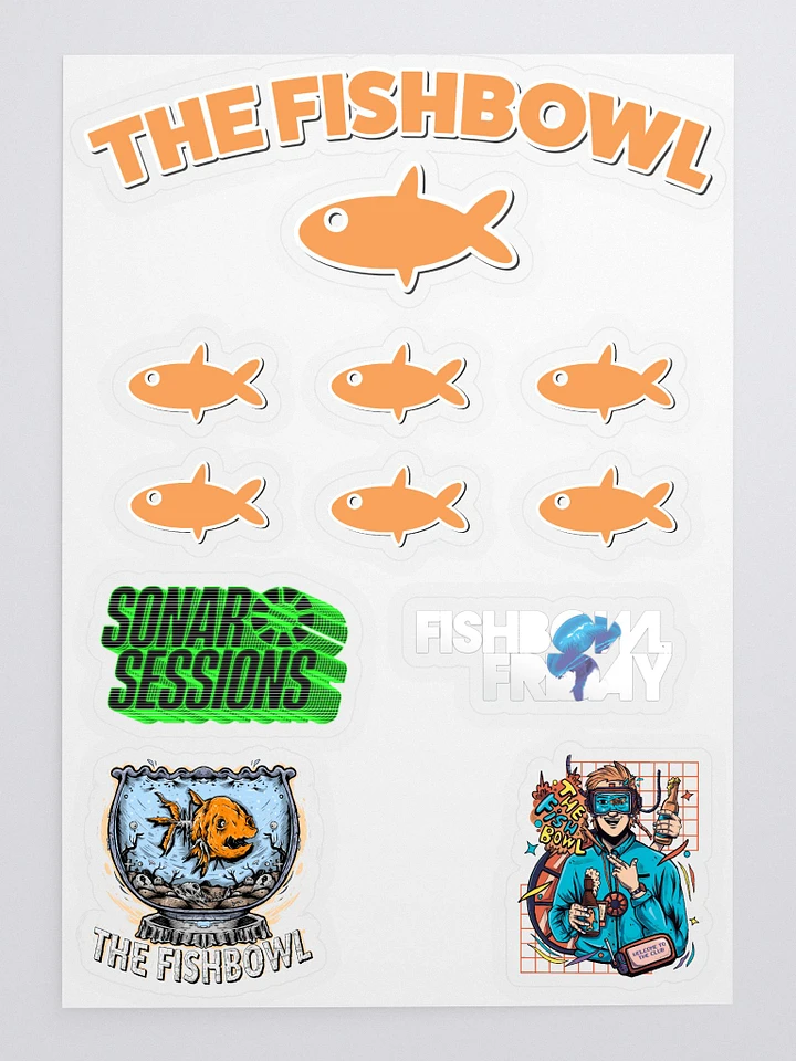 Fishbowl Logo's Sticker Pack! product image (1)