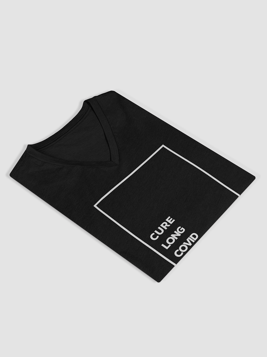 CURE LONG COVID Relaxed V-Neck Tee product image (42)