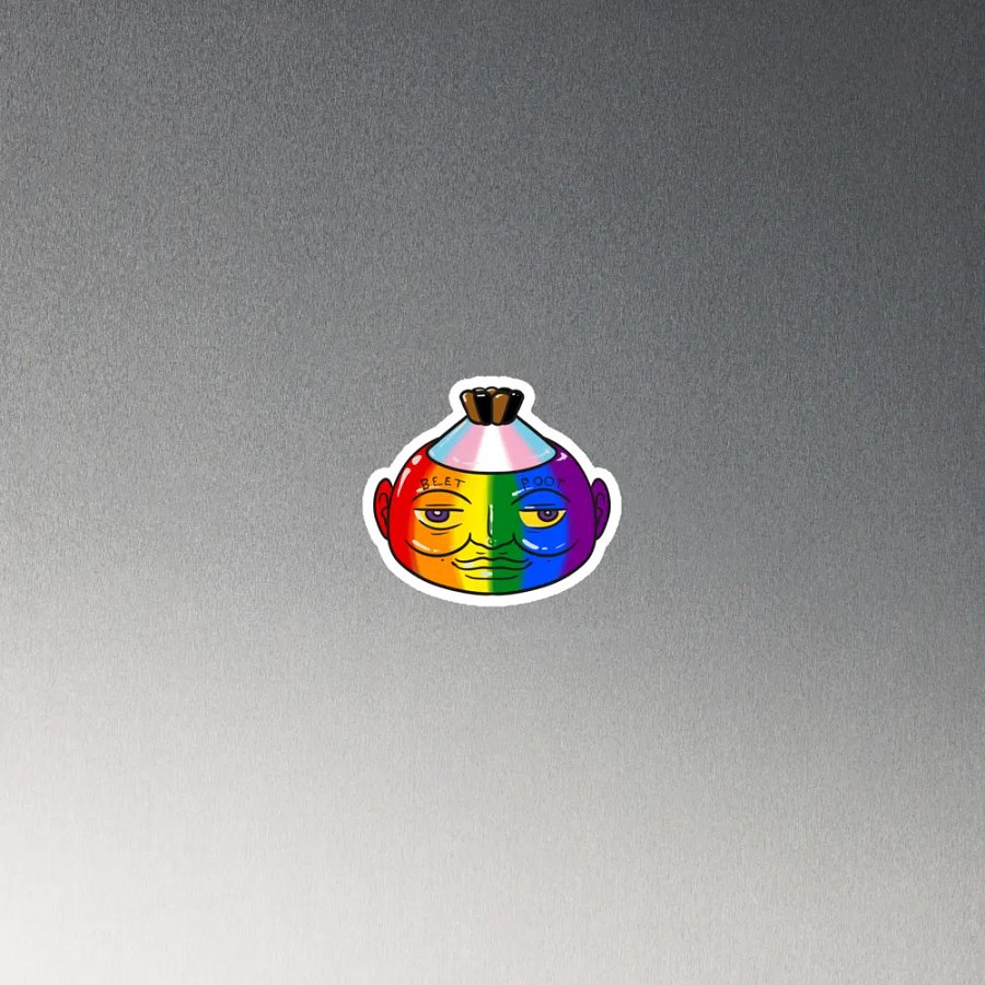 Progress Pride Poot magnets product image (3)