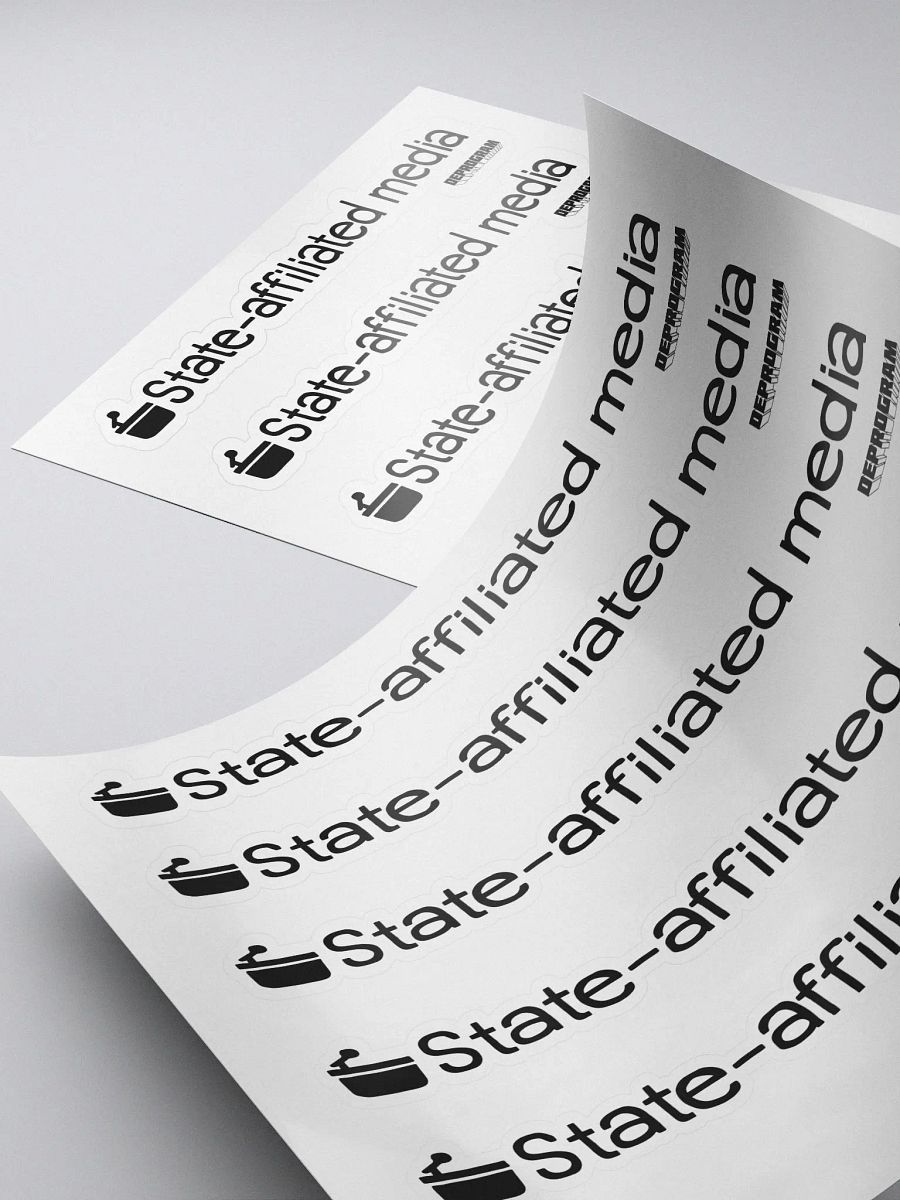 State-affiliated Sticker product image (4)