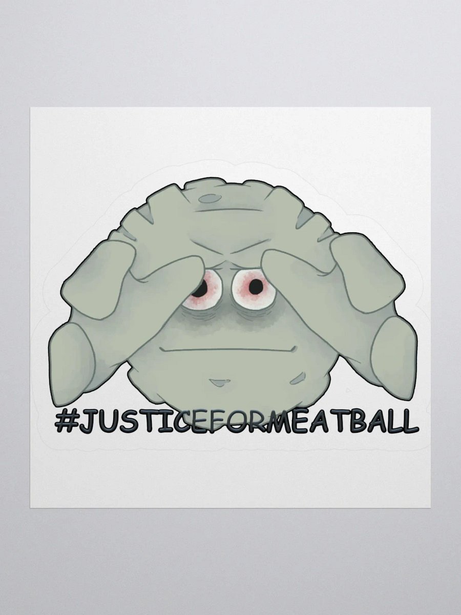 Justice for Meatball Stickers product image (11)