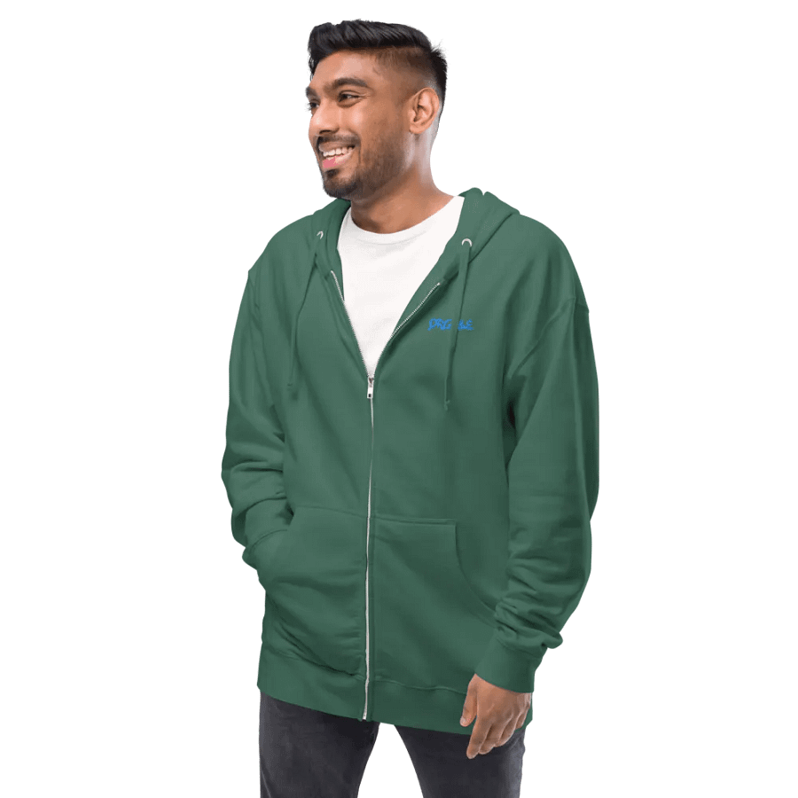 DRIZZLE ZIP HOODIE (ALPINE GREEN) product image (11)