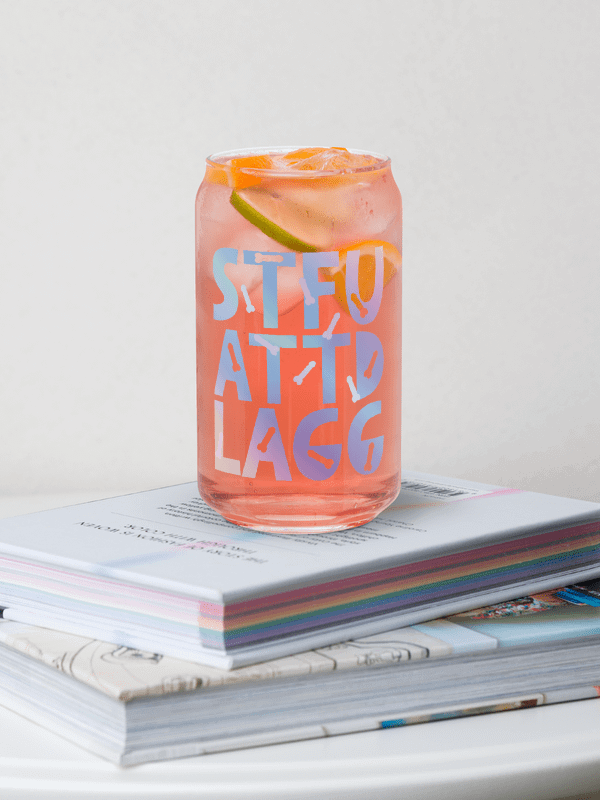 STFUATTDLAGG Glass Can product image (1)