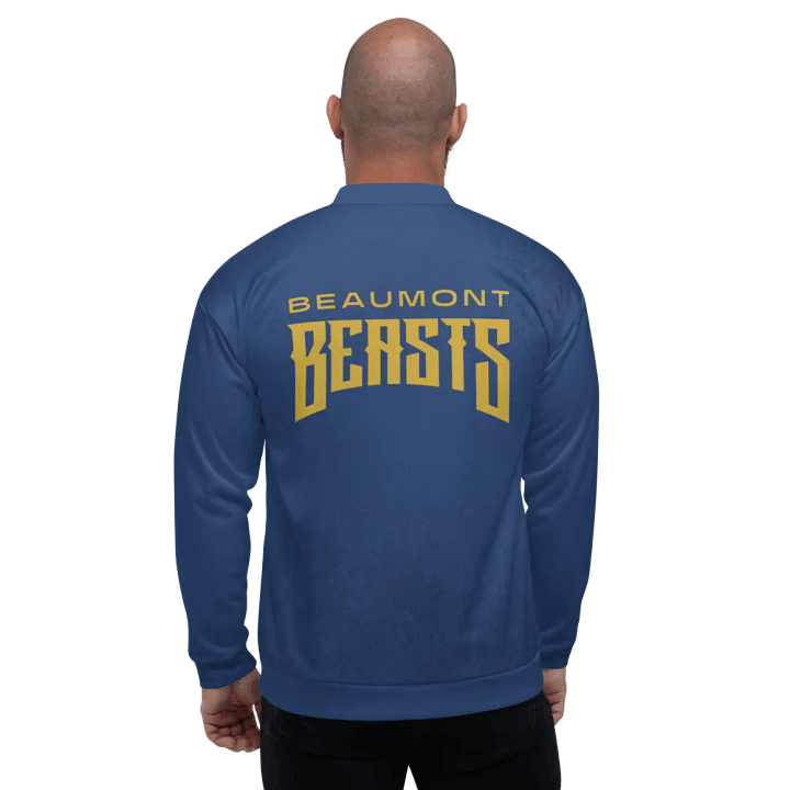 Beaumont Beasts Textured Bomber Jacket product image (1)