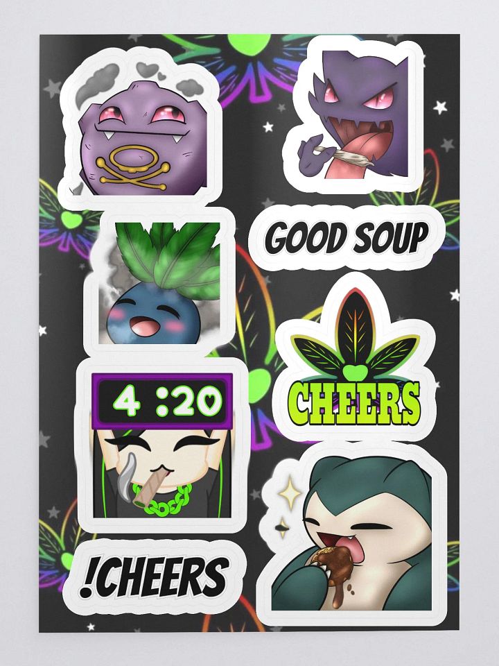 stoner sticker sheet product image (1)