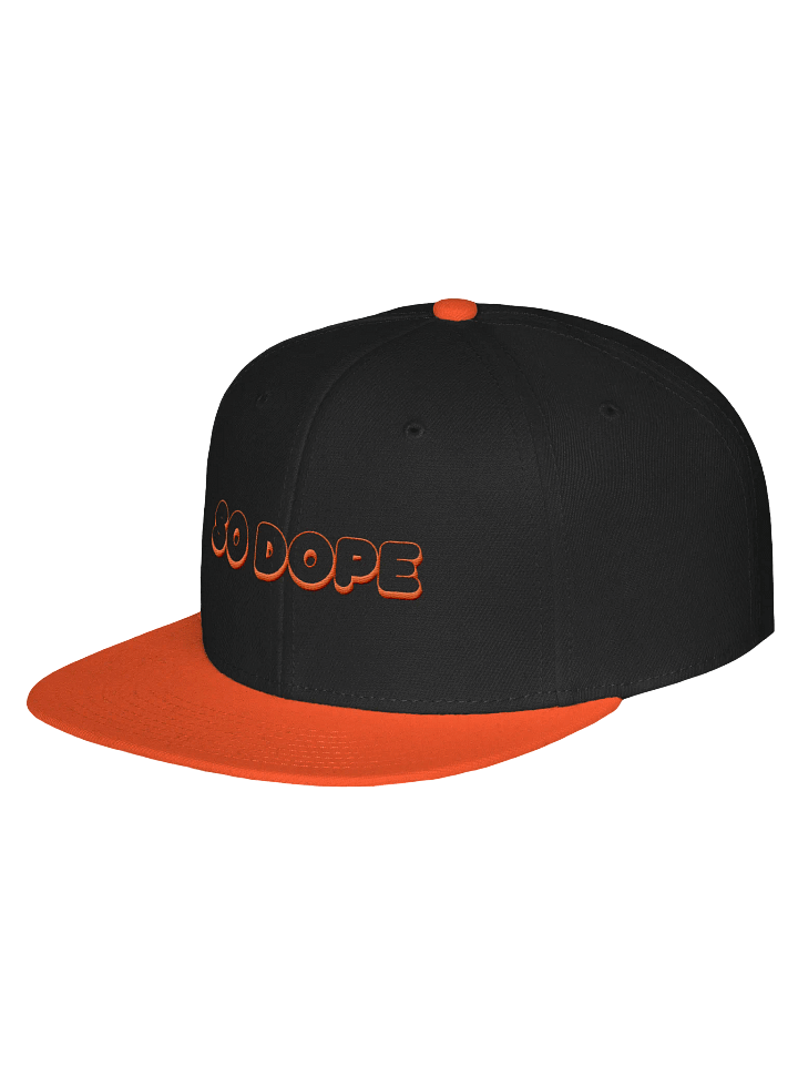 SO DOPE (Black & Orange) SNAPBACK product image (2)