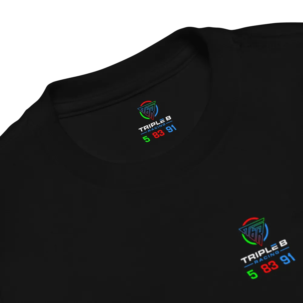 PRIZM Triple B racing numbers toddler tee (Black) product image (3)