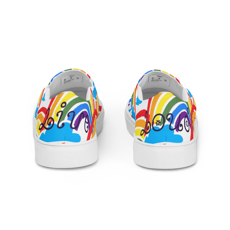 Rainbow Dream Women's Slip-On Shoes product image (4)