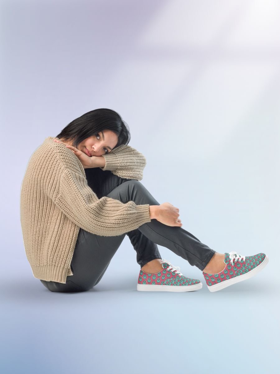 My Little Monster Lace-Up Canvas Shoes product image (5)