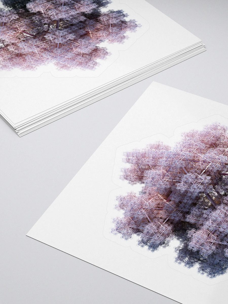 Fibonacci 3D Fractals - Sticker product image (4)