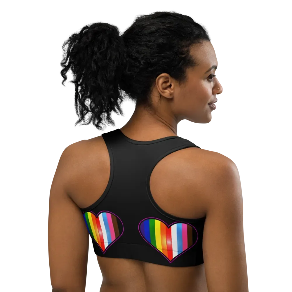 Love is Love Sports Bra product image (4)