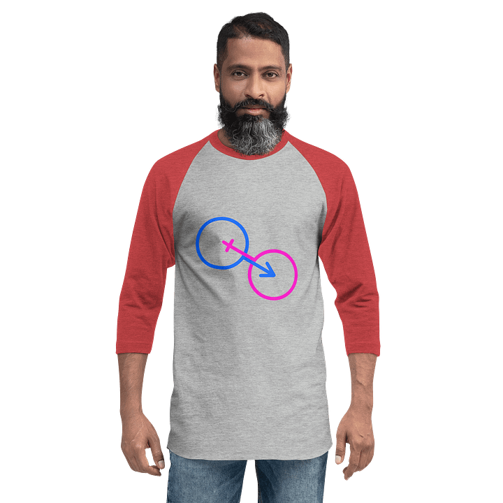 Traditional Genders Unite Raglan Tee product image (2)