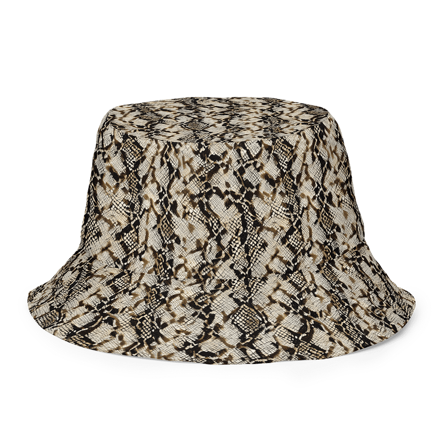 Beige Snake Pattern Hat product image (7)