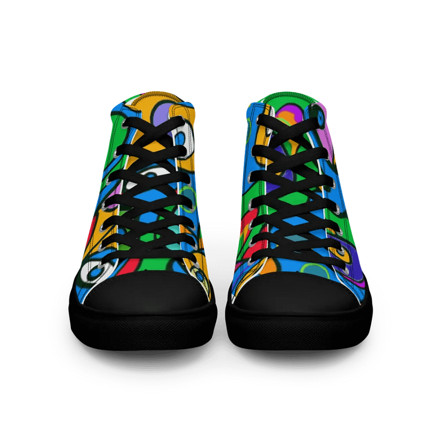 Fishtopia High Top Canvas Shoes product image (4)