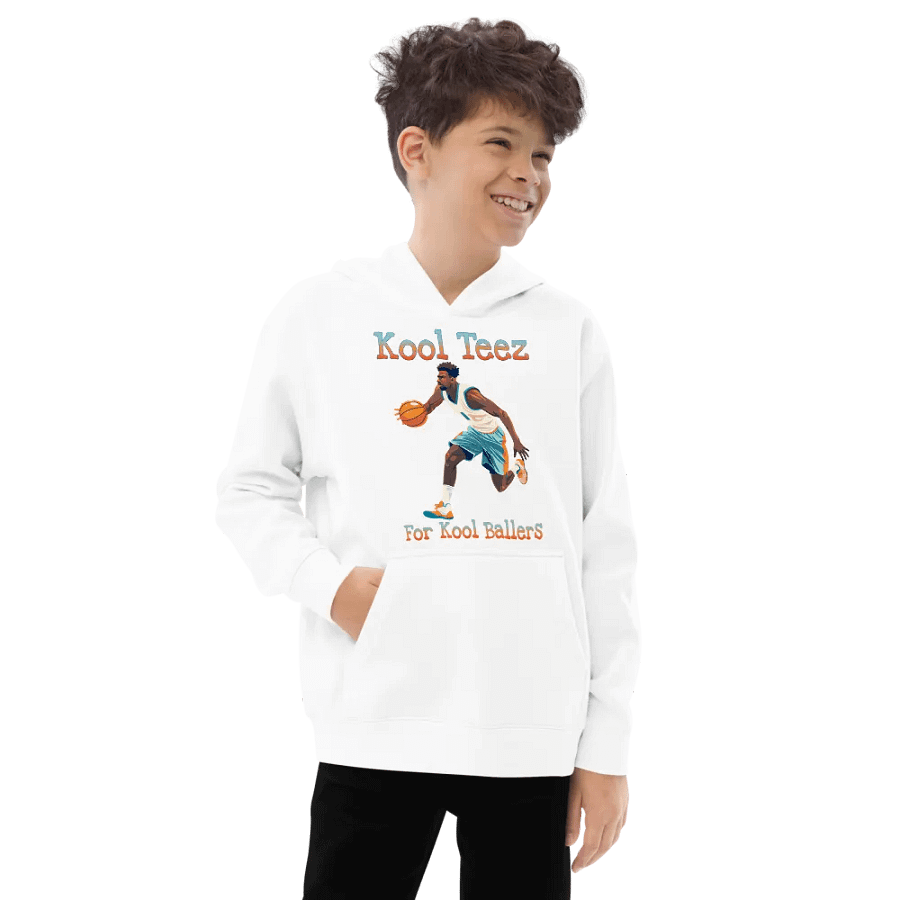 Unisex Youth Hoodie - For Kool Ballers 01 product image (15)