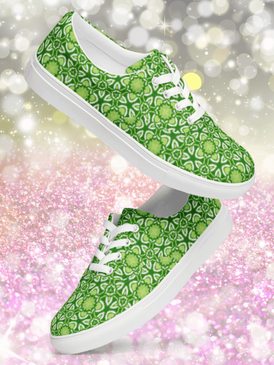 Symmetric Green Dream Lace-Ups product image (1)