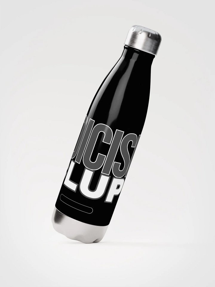 Chrome-Effect Stoicism Club Water Bottle product image (2)