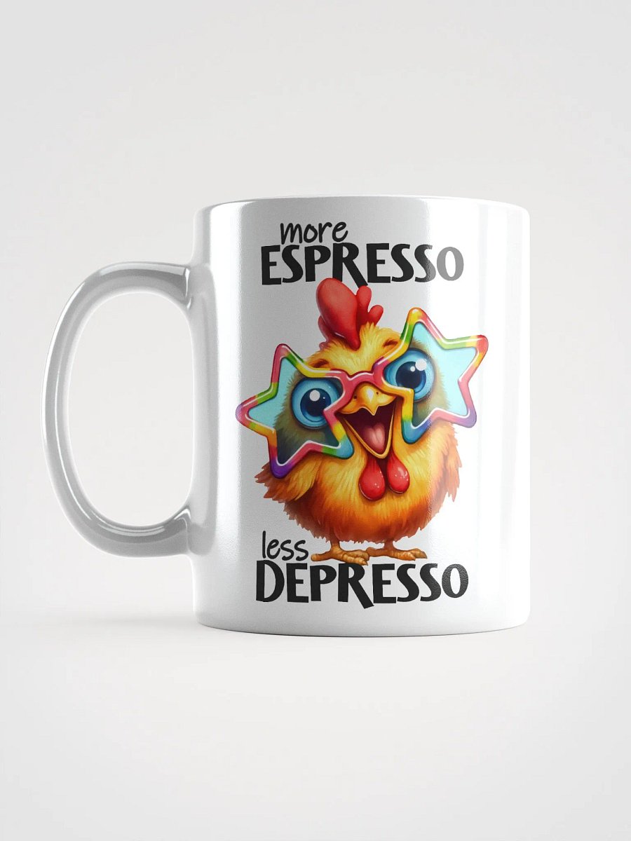 More Espresso, Less Depresso Fun Chicken Mug product image (6)
