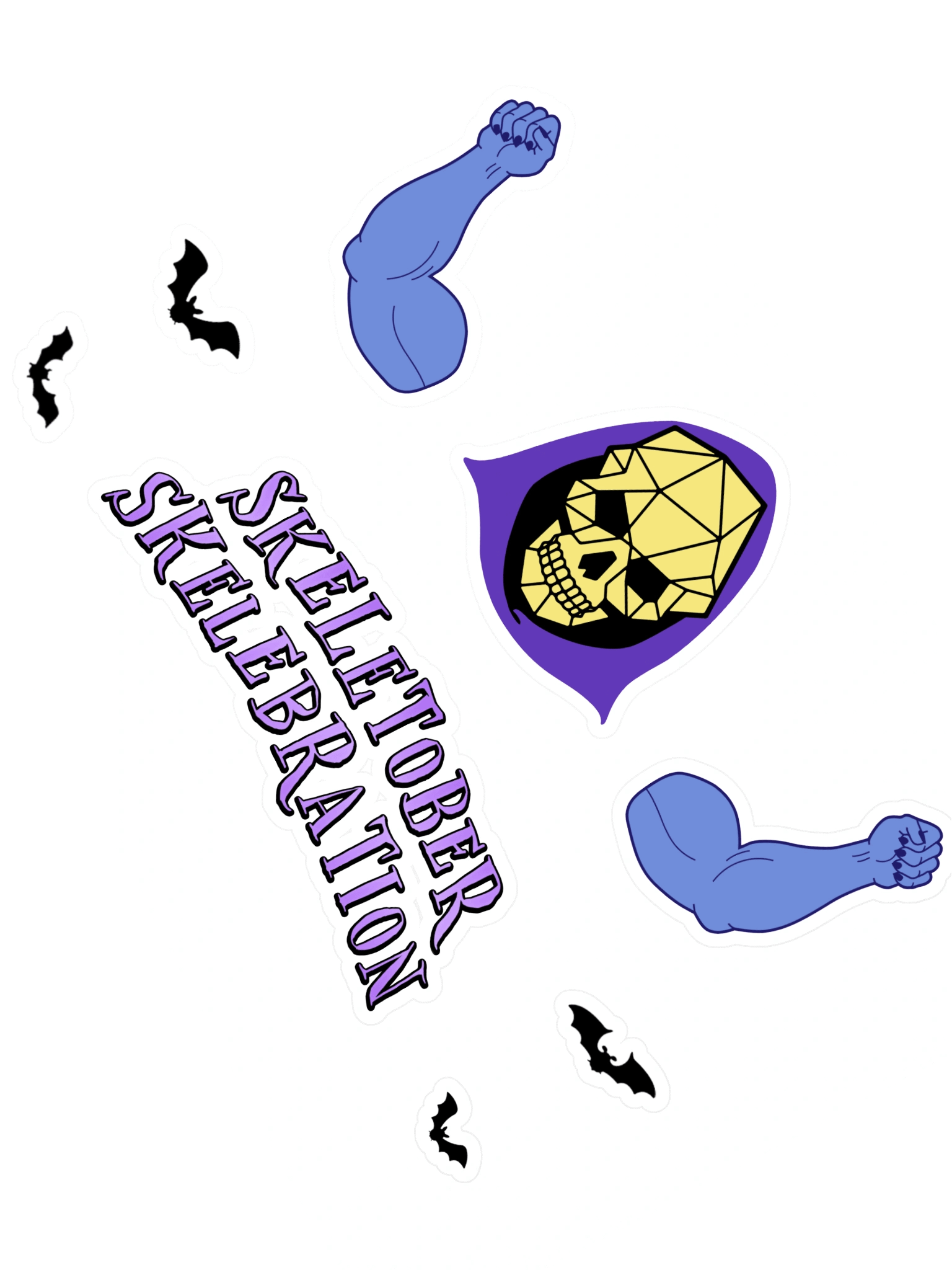 Skeletober - Stickers Set product image (1)