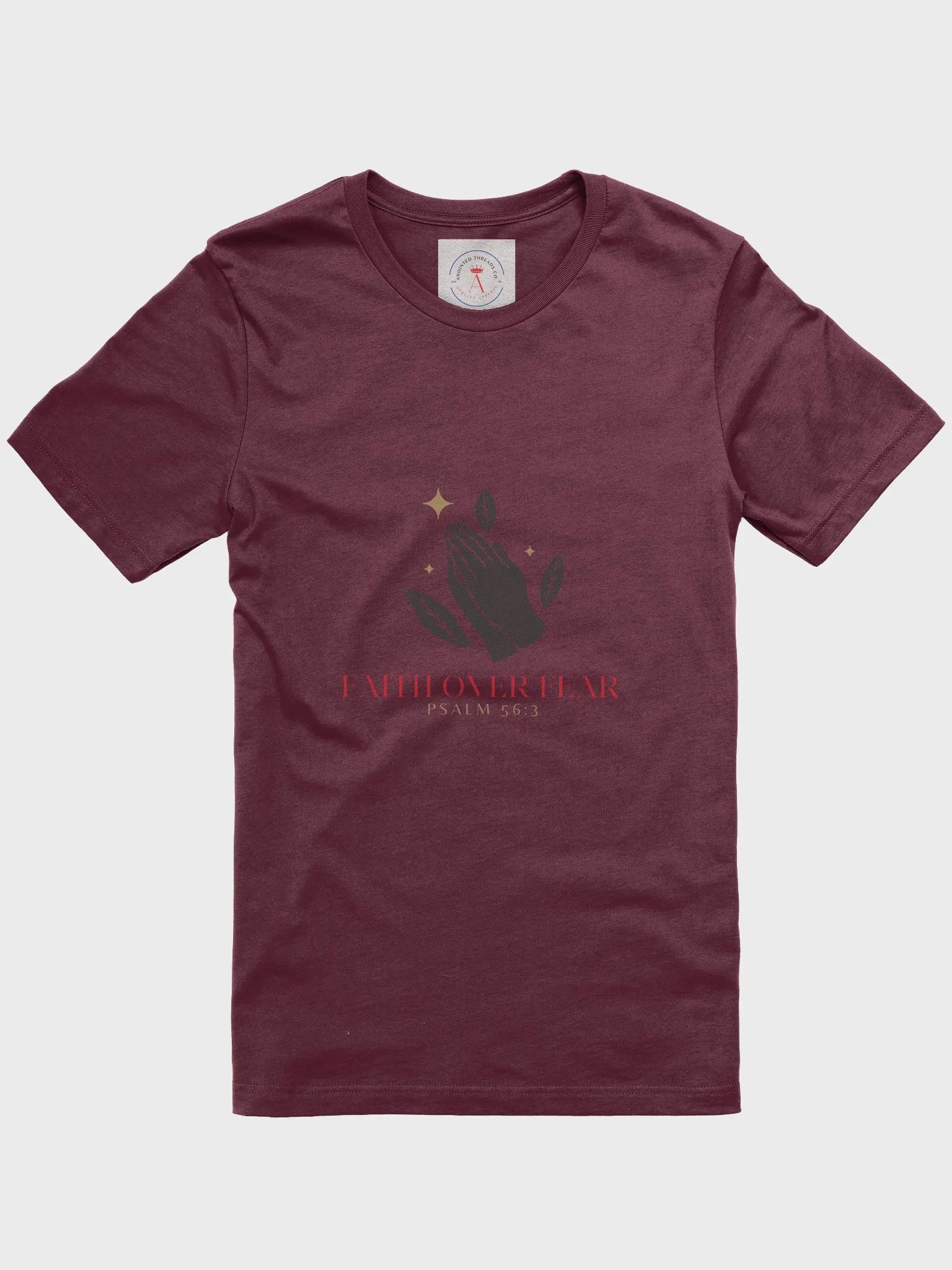 Faith Over Fear Supersoft T-Shirt. product image (5)