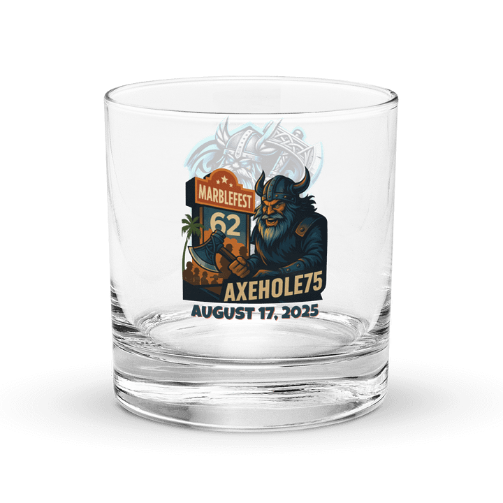 Marblefest62 Axeh0le75 Rocks Glass product image (1)