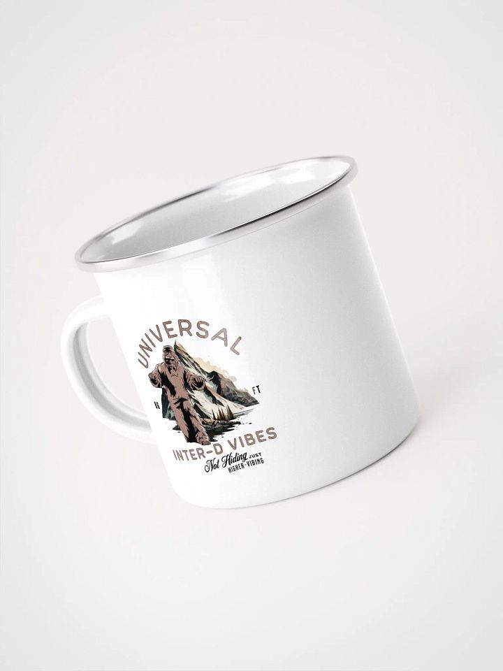 Interdimensional Bigfoot Enamel Mug product image (1)