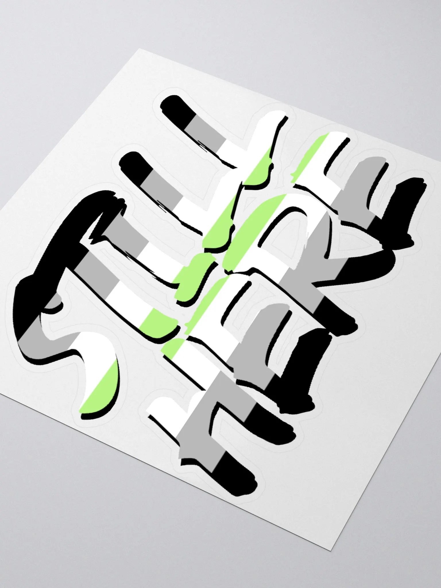 Still Here Sticker - Agender version product image (3)