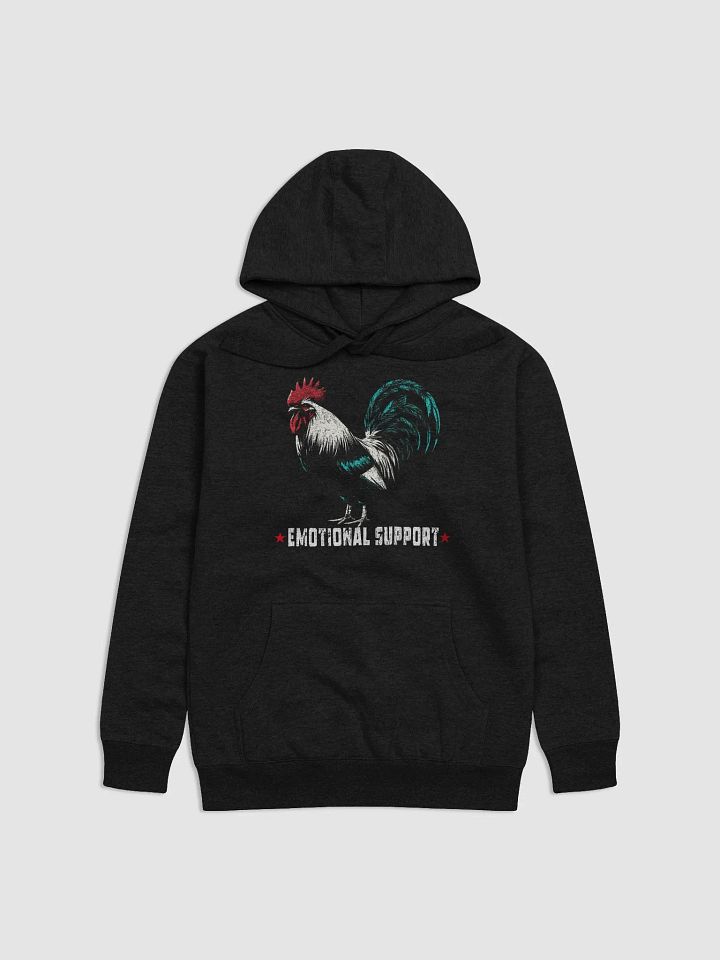 Emotional support-Rooster Premium Hoodie product image (1)