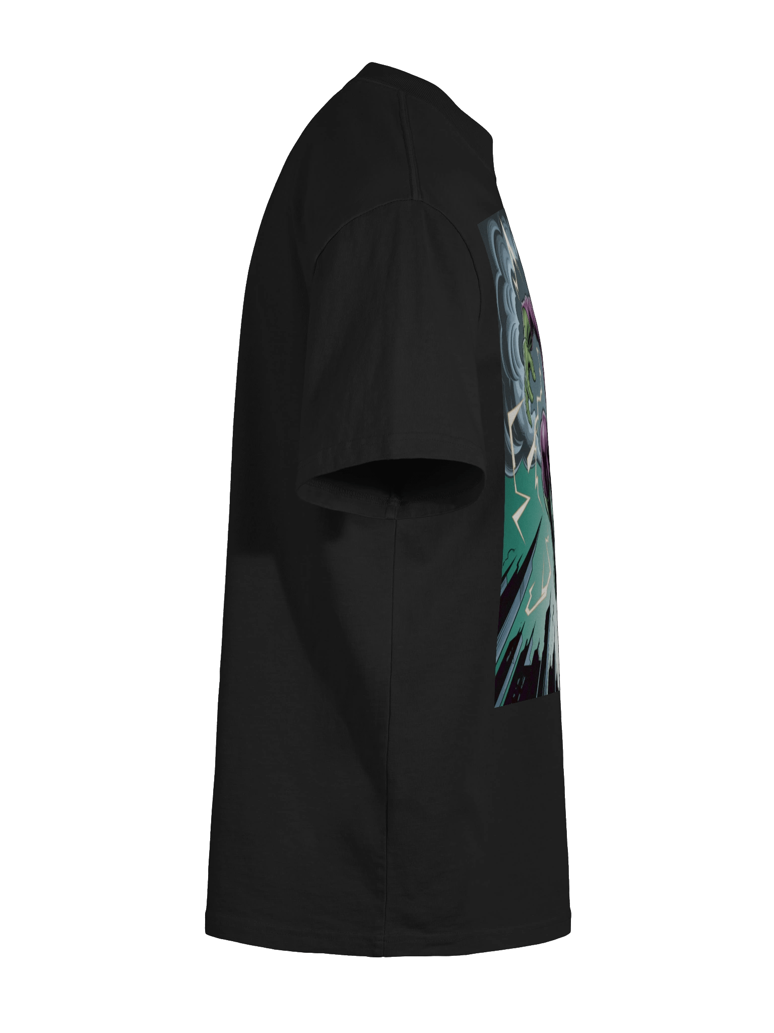 Green Goblin Pumpkin Havoc Oversized Faded T-Shirt – Goblin's Stormy Blitz product image (11)