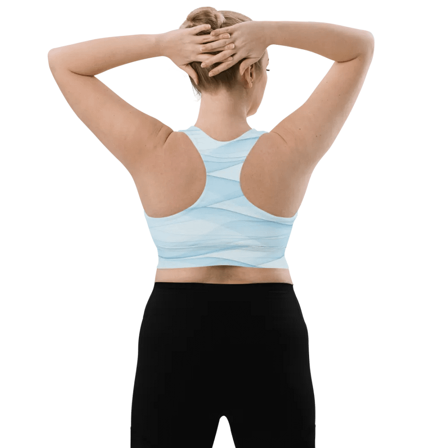 Fluid Motion Longline Sports Bra product image (3)