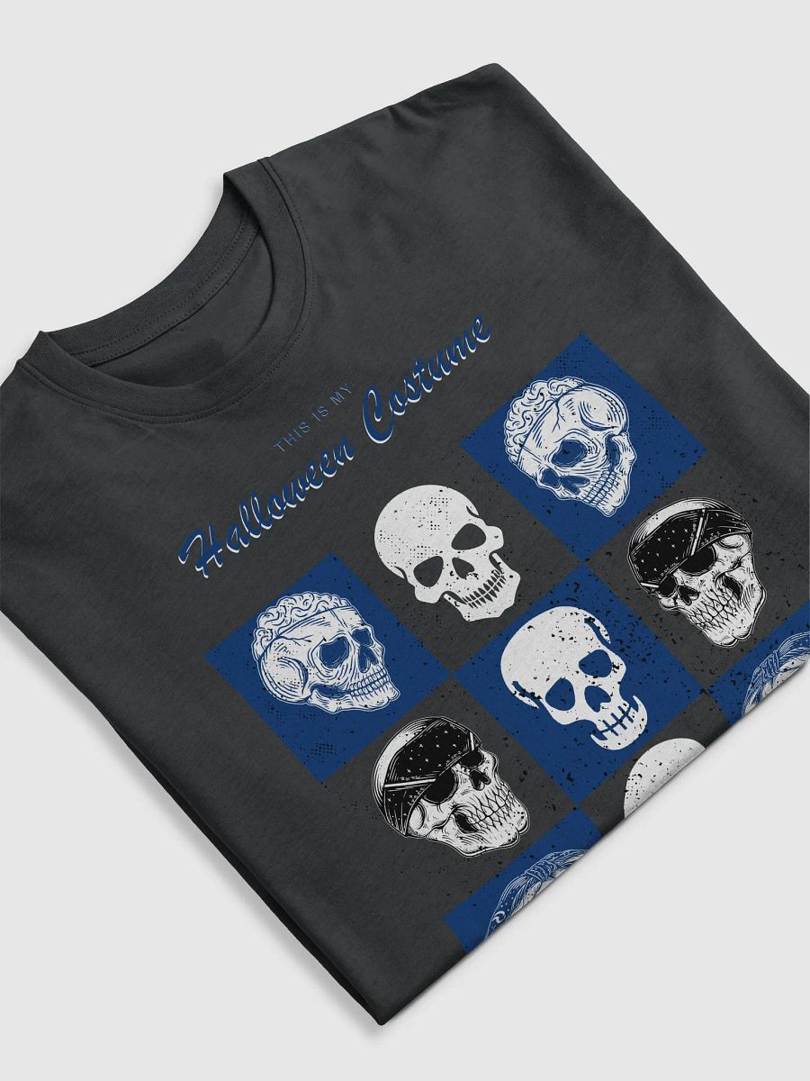 Skull Grid Halloween Tee product image (5)
