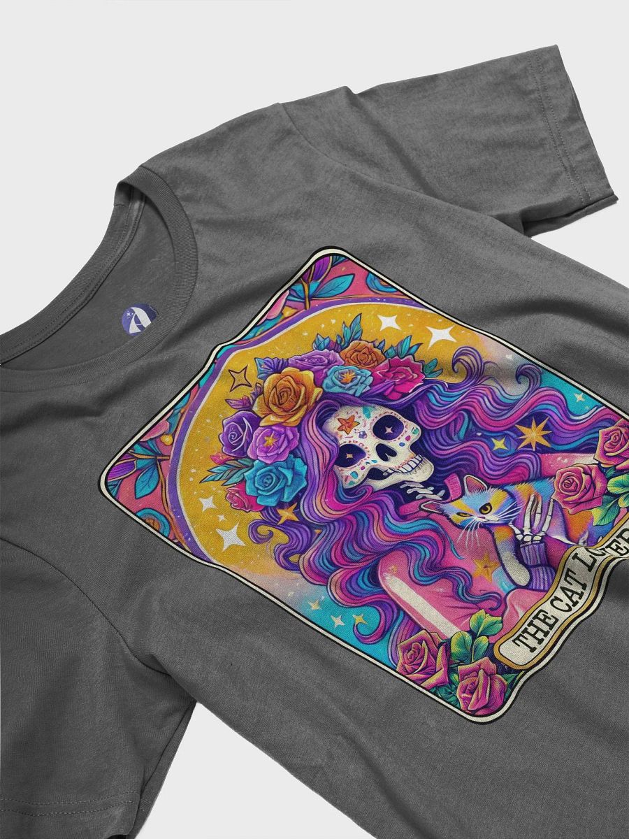 Day of the Dead The Cat Lover Bella+Canvas Tee product image (19)