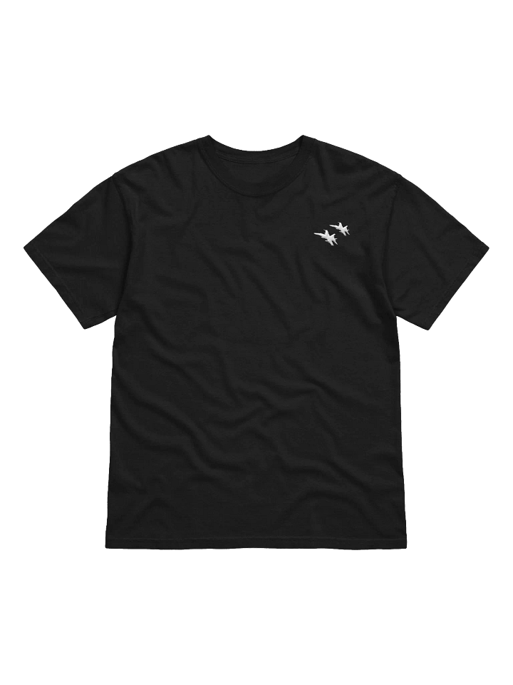 Twin Hornets Logo T-Shirt, Graphite product image (1)