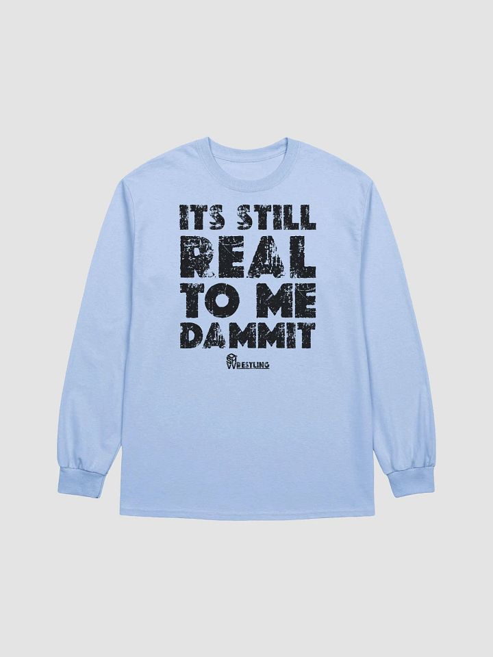 QSHW REAL TO ME (BLACK DESIGN) LONG T-SHIRT product image (2)