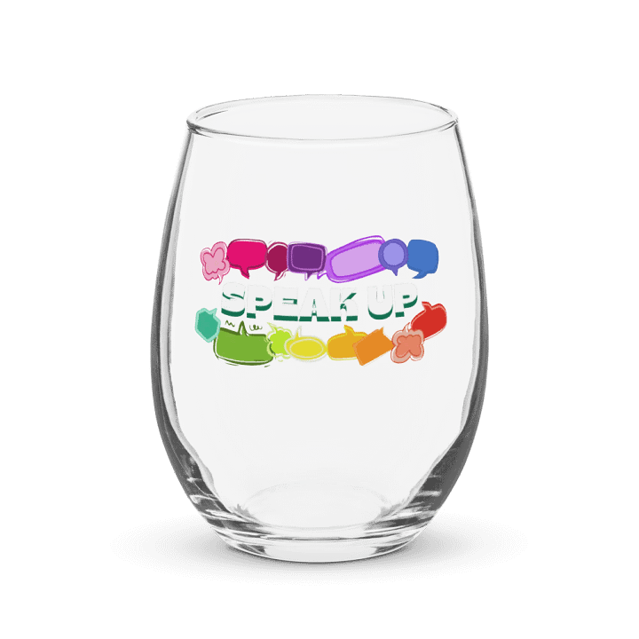 PRIDE - Speak Up Glass product image (1)