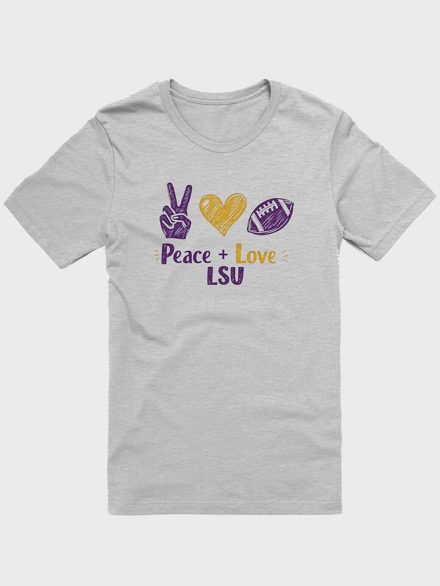 Peace + Love LSU Graphic Tee product image (3)
