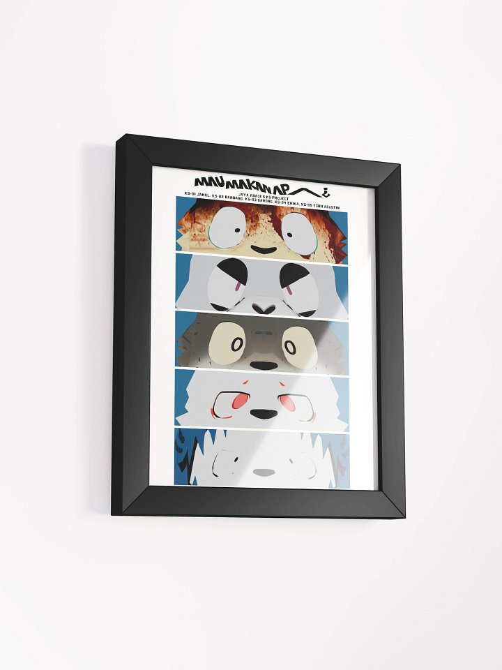MMA | KS PROJECT Poster (Framed) product image (2)